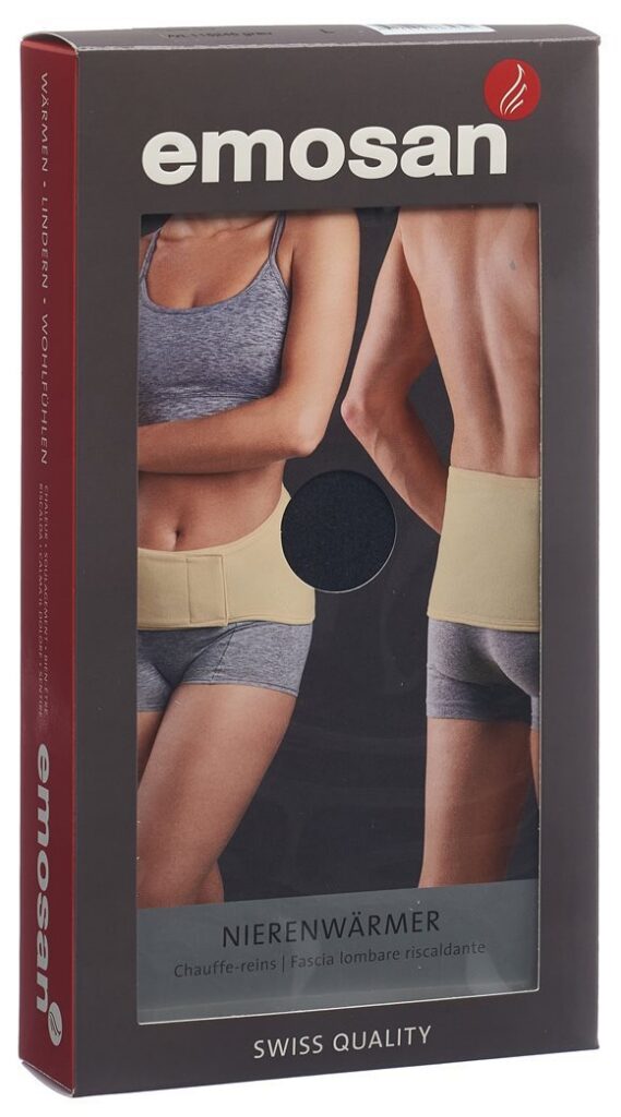 EMOSAN ultra chauffe-reins velcro L gris