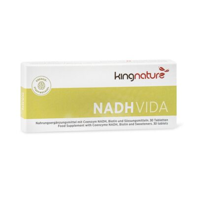 KINGNATURE NADH Vida cpr 20 mg 30 pce