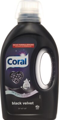 CORAL Black Velvet 25 lavages fl 1.25 lt