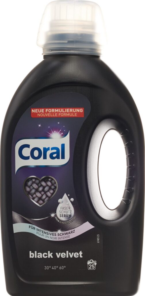 CORAL Black Velvet 25 lavages fl 1.25 lt