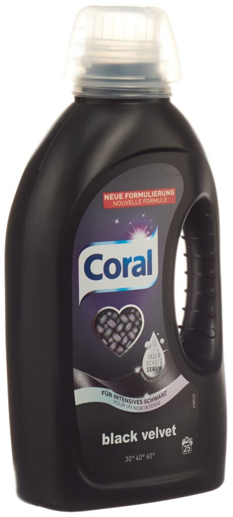CORAL Black Velvet 25 lavages fl 1.25 lt