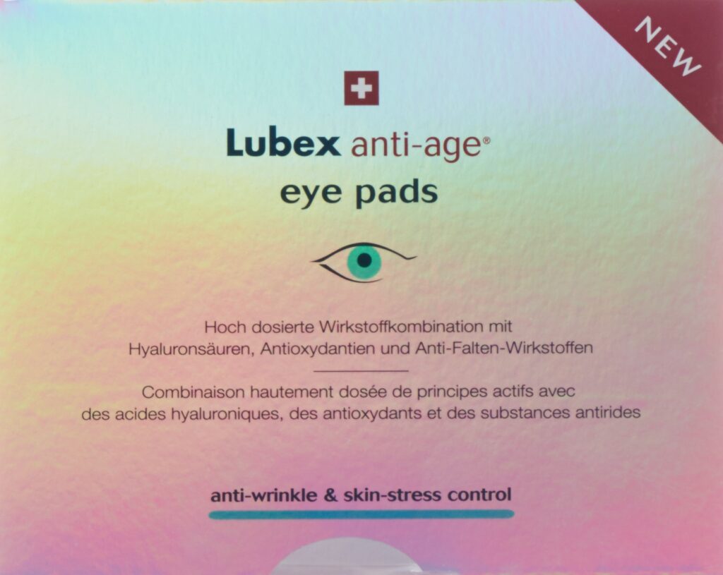 LUBEX anti-age eye pads 8 sach 2 pce