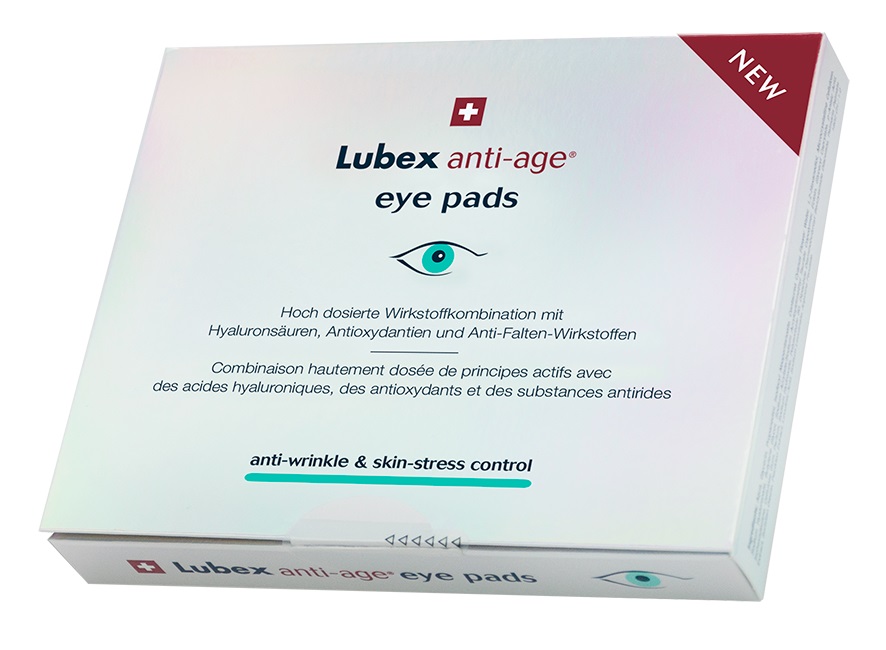 LUBEX anti-age eye pads 8 sach 2 pce
