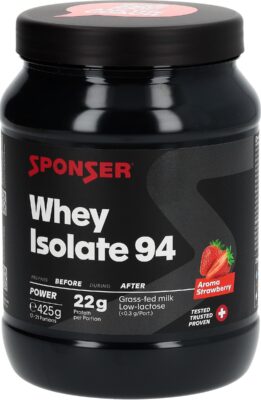 SPONSER Whey Isolate 94 Strawberry bte 425 g