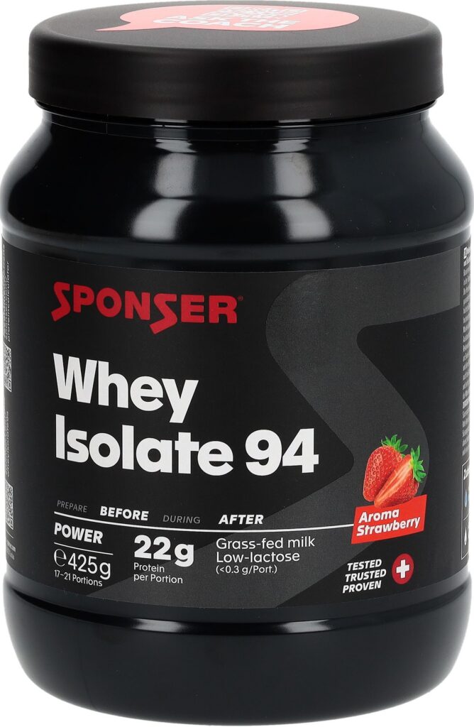 SPONSER Whey Isolate 94 Strawberry bte 425 g