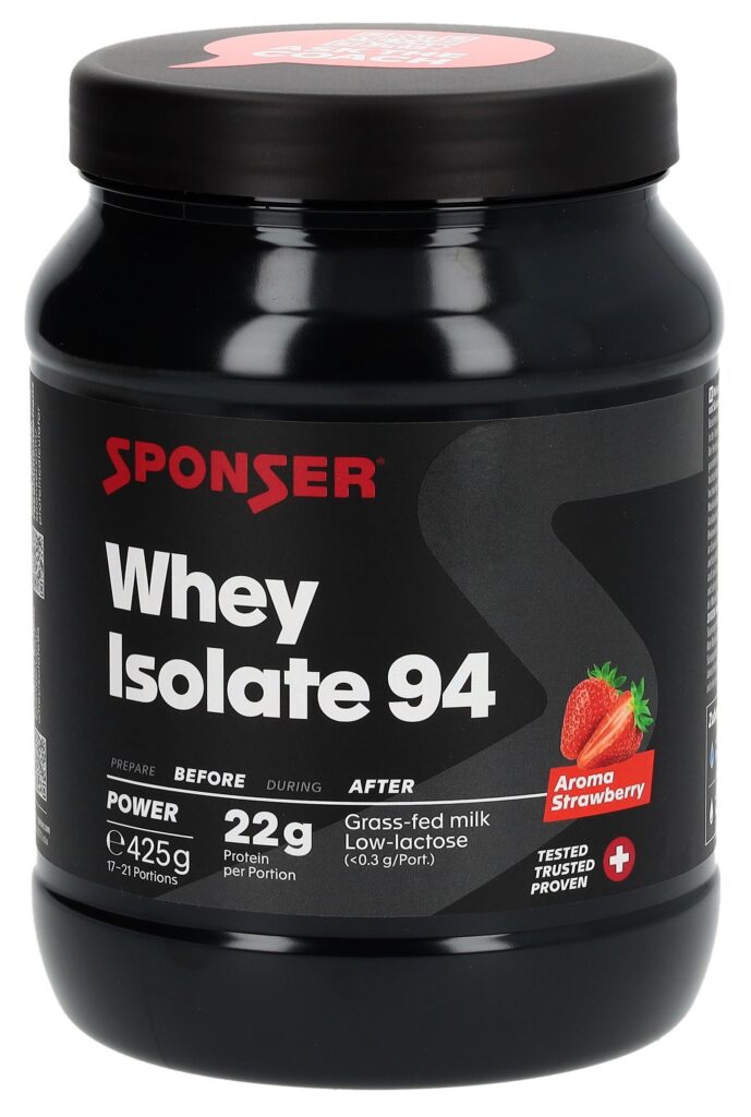 SPONSER Whey Isolate 94 Strawberry bte 425 g