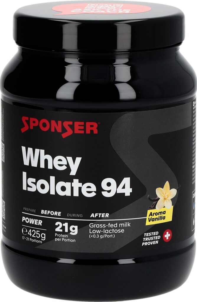 SPONSER Whey Isolate 94 Vanilla bte 425 g