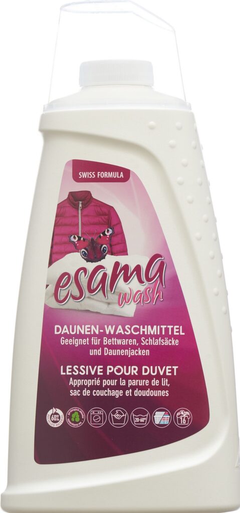 ESAMA Lessive pour duvet fl 1000 ml