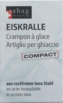 SAHAG crampon à glace 6 ardillons acier inoxydable