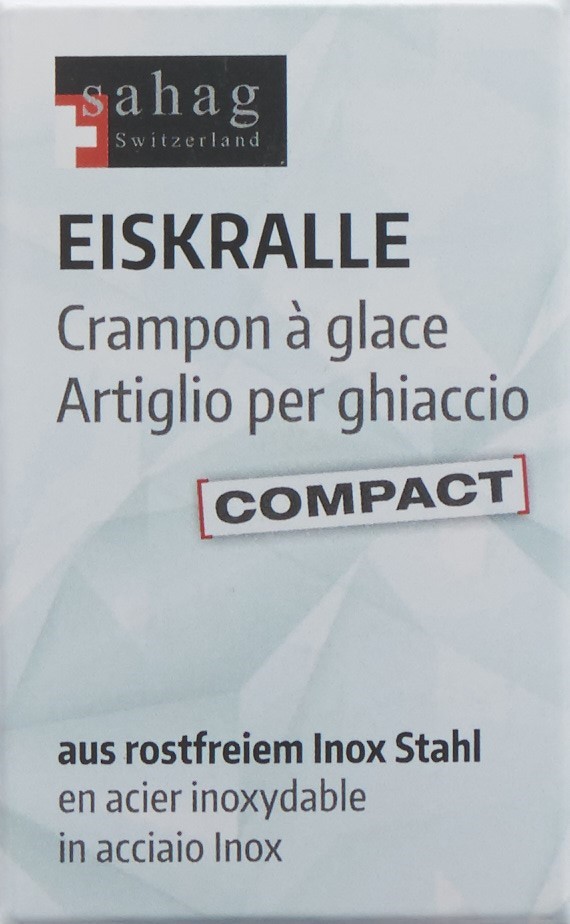 SAHAG crampon à glace 6 ardillons acier inoxydable