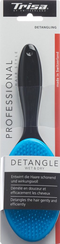 TRISA Detangle brosse à cheveux L avec poignée