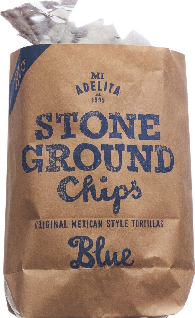 MIADELITA Bio Tortilla Chips Blue Corn sach 150 g