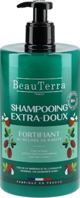 BEAUTERRA shampooing extra doux fortifiant 750 ml