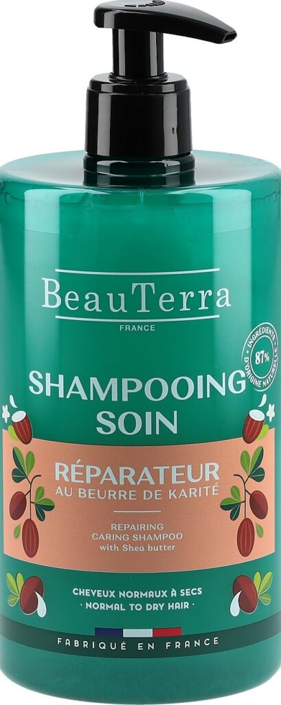 BEAUTERRA shampooing extra doux réparateur 750 ml