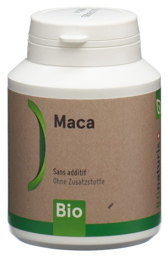BIONATURIS maca caps 350 mg bio bte 120 pce