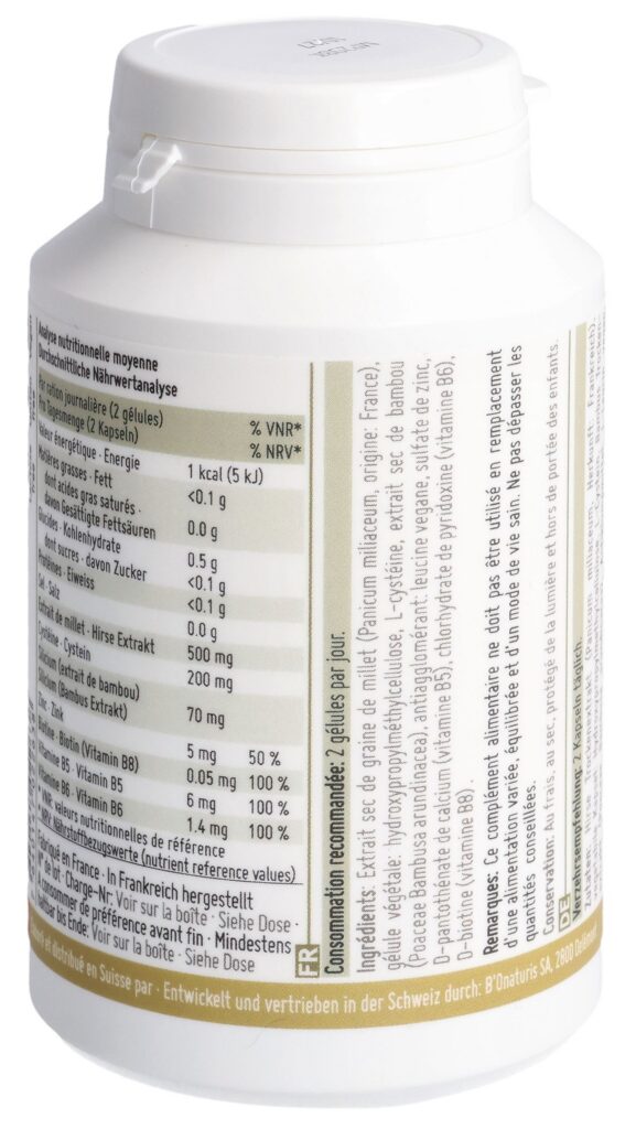 BIONATURIS millet plus caps 120 pce