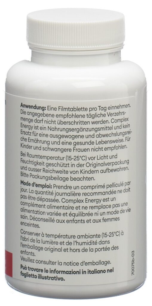 COMPLEX Energy cpr pell bte 120 pce