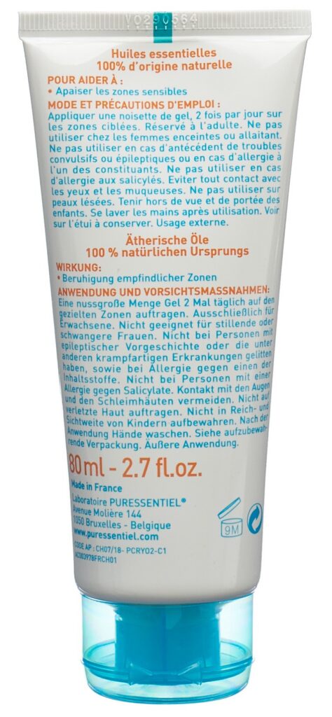 PURESSENTIEL Cryo Pure gel articulat&muscles 80 ml