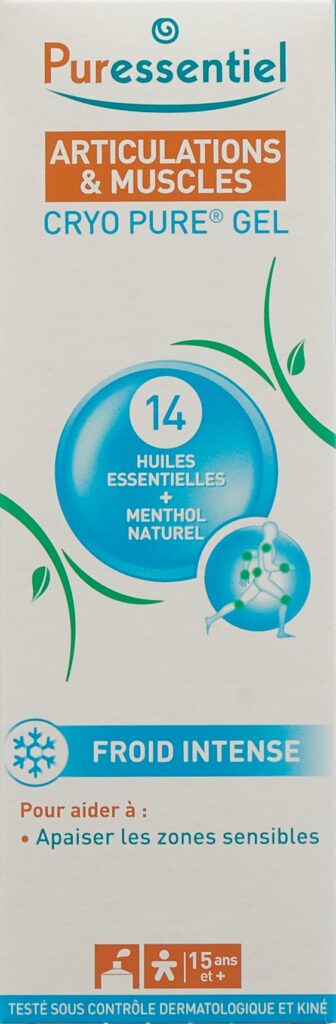 PURESSENTIEL Cryo Pure gel articulat&muscles 80 ml