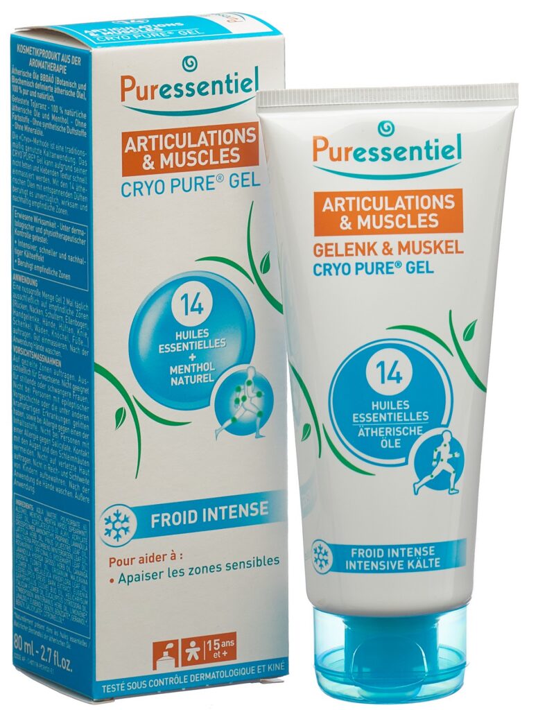 PURESSENTIEL Cryo Pure gel articulat&muscles 80 ml