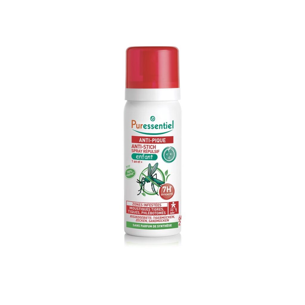 PURESSENTIEL anti-pique spray répulsif enf 60 ml