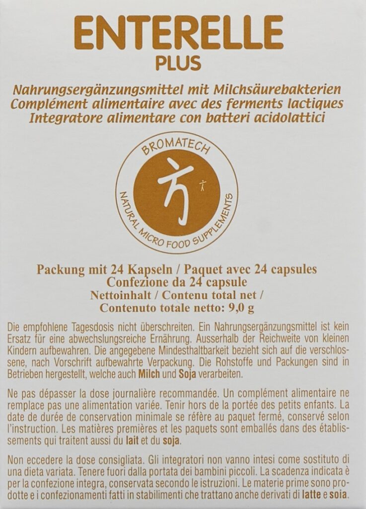 ENTERELLE PLUS BROMATECH caps 24 pce