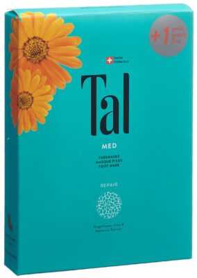 TAL Med masque pieds repair sach 6 pce