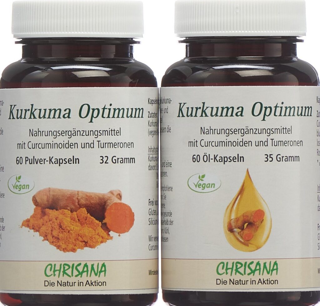 CHRISANA Kurkuma Optimum caps 2 x 60 pce