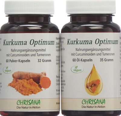 CHRISANA Kurkuma Optimum caps 2 x 60 pce