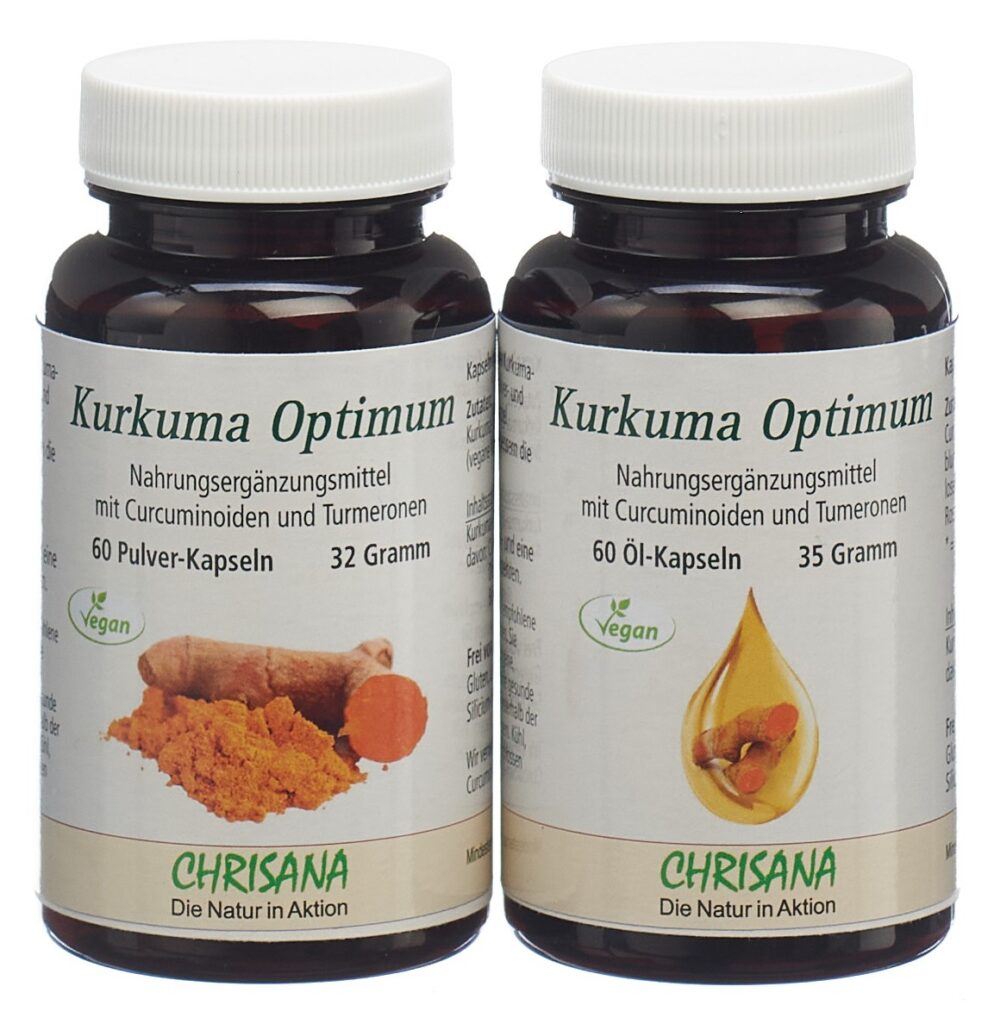 CHRISANA Kurkuma Optimum caps 2 x 60 pce