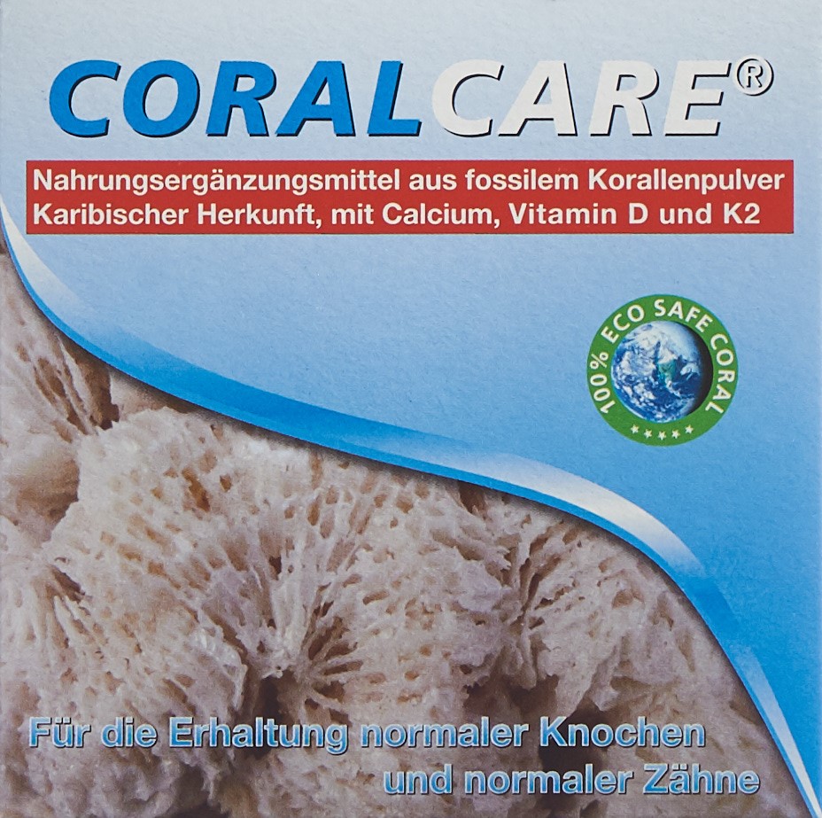 CORALCARE Coralcalcium 2000 mg VitD3 + K2 30 pce