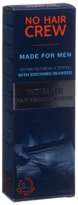 NO HAIR CREW Crème dépilatoire intime homme 100 ml