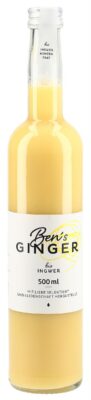 BEN'S GINGER concentré de gingembre bio fl 500 ml