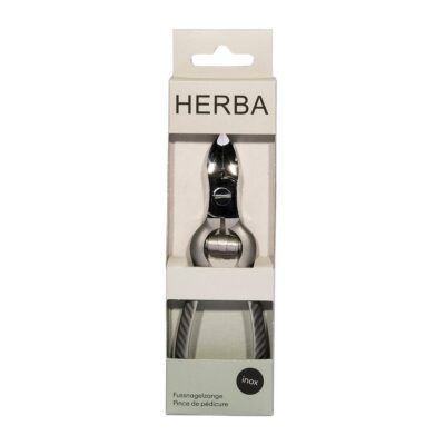 HERBA pince à ongles pour pieds 13cm Inox