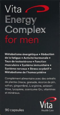 VITA ENERGY COMPLEX for men caps verre 90 pce