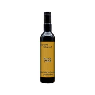 BUNAROBA Huile chanvre press froid fl 500 ml