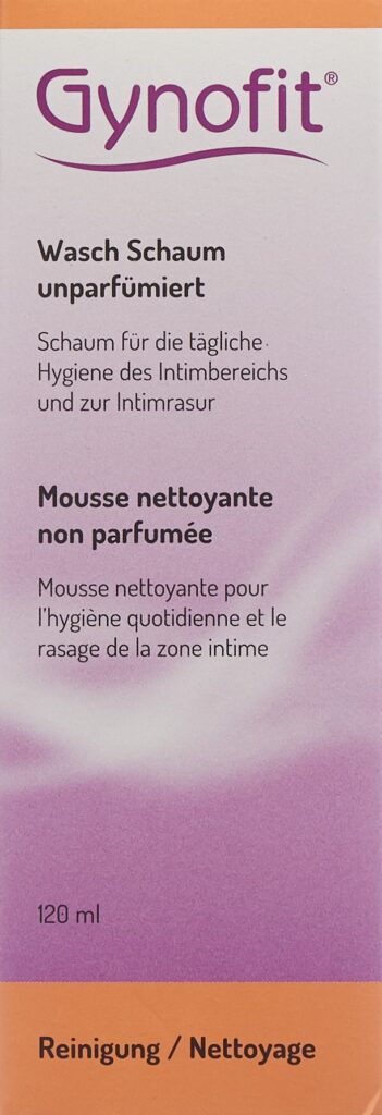 GYNOFIT mousse nettoyante non parfumée dist 100 ml