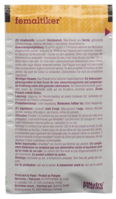 FEMALTIKER Suppl aliment allaitement 12 x 6.5 g