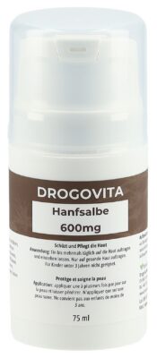 DROGOVITA pommade au chanvre 600 mg dist 75 ml