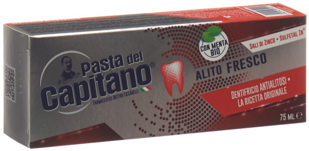 PASTA DEL CAPITANO antibatterico alito fres 75 ml