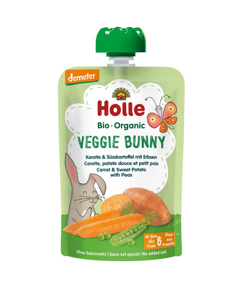 HOLLE pouchy veggie bunny 100 g