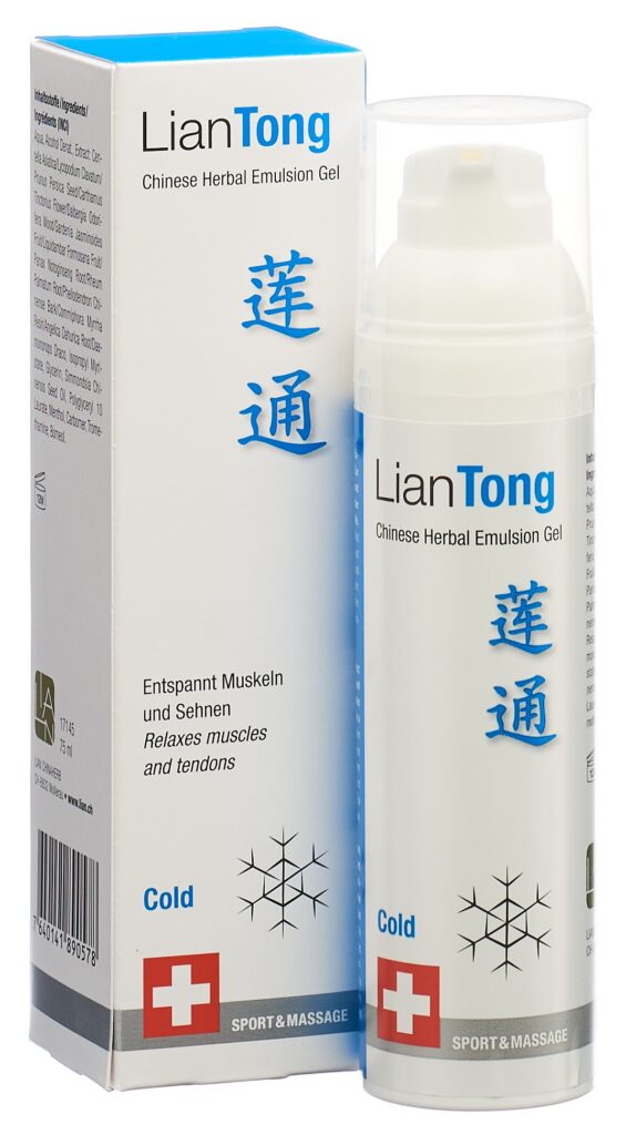 LIANTONG Chinese Herbal Emulsion Gel Cold 75 ml