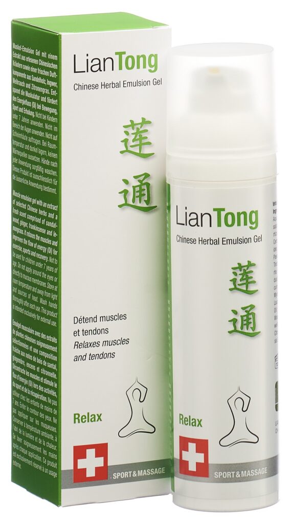 LIANTONG Chinese Herbal Emulsion Gel Relax 75 ml