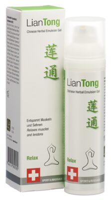 LIANTONG Chinese Herbal Emulsion Gel Relax 75 ml