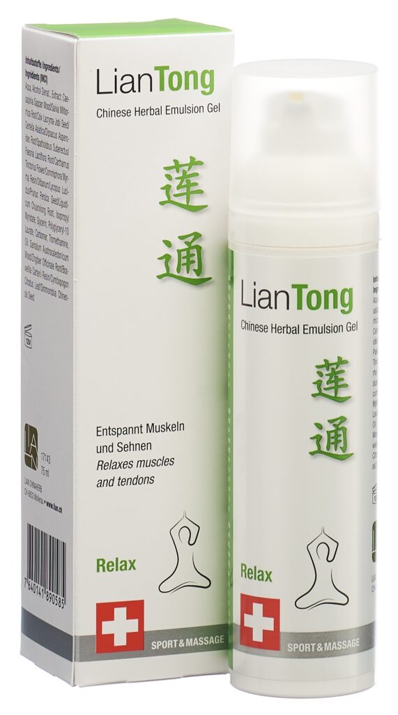 LIANTONG Chinese Herbal Emulsion Gel Relax 75 ml