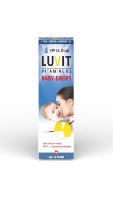 LUVIT Vitamine D3 Baby-Drops fl gtt 10 ml