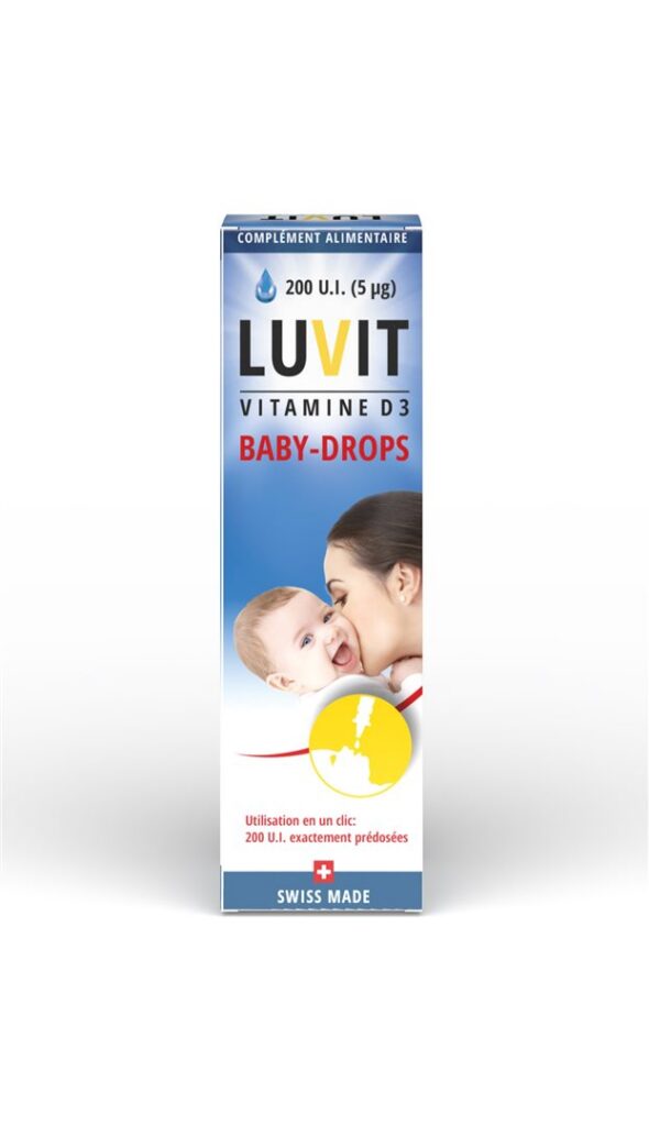 LUVIT Vitamine D3 Baby-Drops fl gtt 10 ml