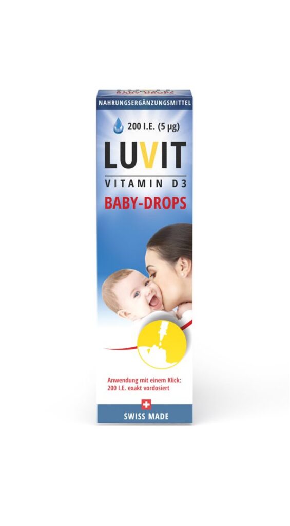 LUVIT Vitamine D3 Baby-Drops fl gtt 10 ml