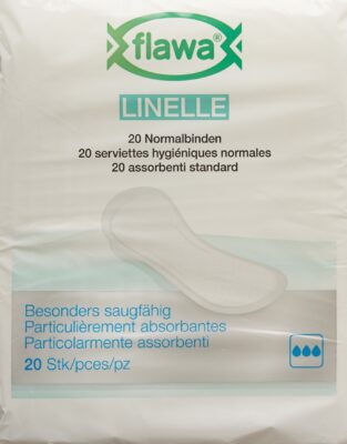 FLAWA Linelle serviettes normales 20 pce