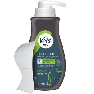VEET FOR MEN crème dépilatoire sensitive 400 ml